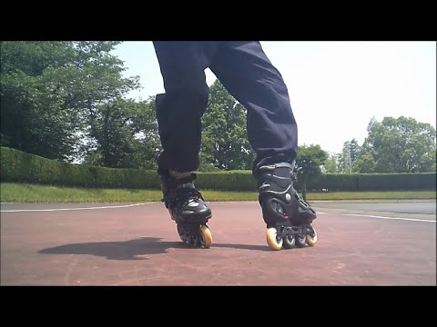 インラインスケート(Inline Skates)・グレープバイン(Grapevine)を踊ろう！ローラーダンス(roller dance)[練習中]