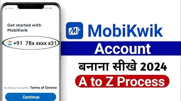 Mobikwik account kaise banaye 2024 / how to create mobikwik account / mobikwik account kaise banaen