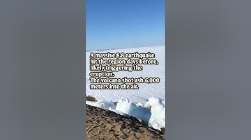 Explosive Volcano Eruption in Russian 🇷🇺 #volcano #russia #earthquake #facts #shorts #tsunami