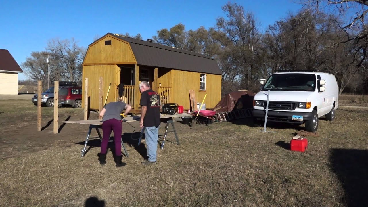 Tiny house update Plywood walls taking shape YouTube