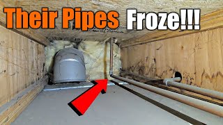What To Do When Your Water Pipes Freeze | THE HANDYMAN |