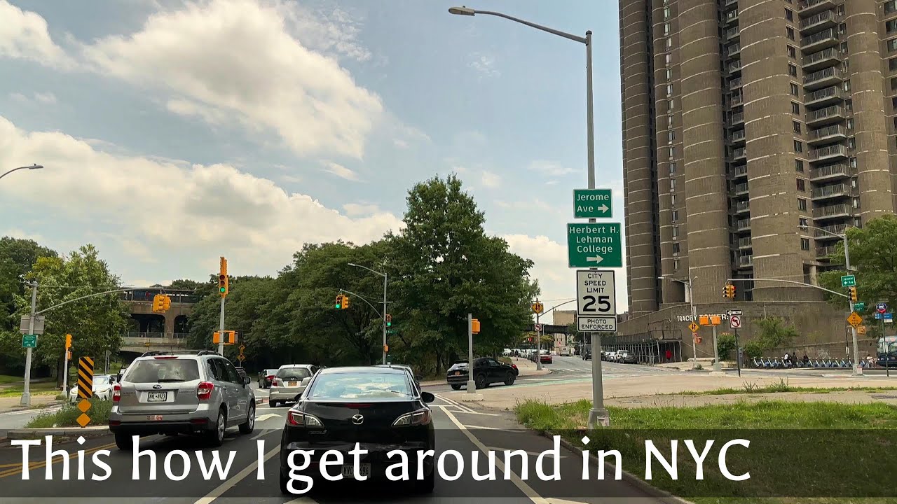 [Driving NYC] How I get around in the Borough of the Bronx | New York City | August 2024