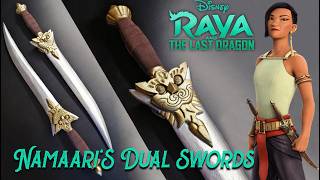 Raya and the Last Dragon | Making Namaari Dual Swords Tutorial