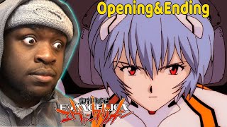 THIS SURPRISED ME!!!!! | Neon Genesis Evangelion Opening and Ending BLIND REACTION!!!