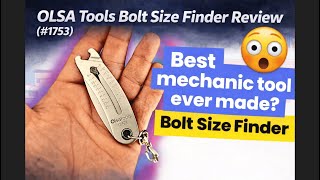 @OlsaTools Bolt Size Finder Review (#1753) | Best New Tool in My Toolbox?