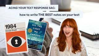 How To Create Amazing Notes on Your Text: Acing Text Response!