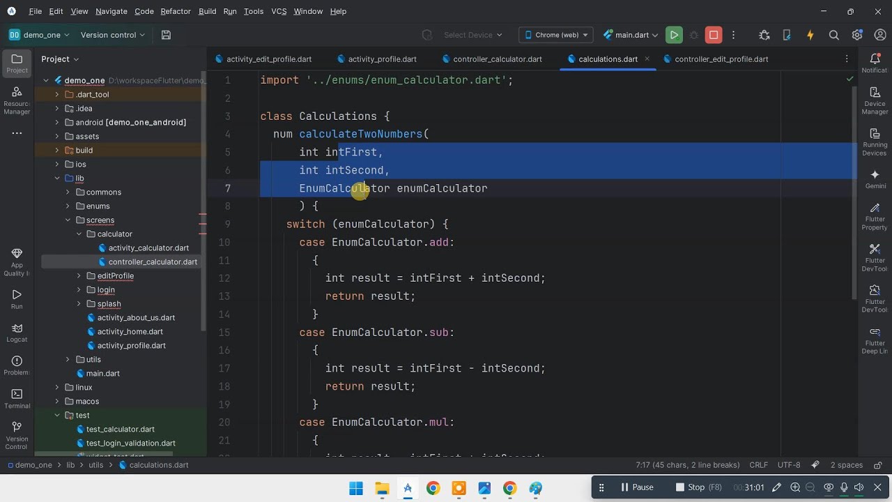 Flutter Class #9 by Shafik Sir - YouTube