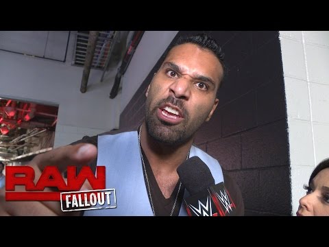 Jinder Mahal is back on Raw: Raw Fallout, August 1, 2016