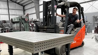 This Is The Best Welding Table Ever Made. Solid Cast Iron. 3000lbs by Fireball Tool 2,099,570 views 1 year ago 21 minutes