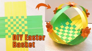 How to make a Paper Easter Basket | DIY Easter Basket Ideas | Пасхальная корзинка из бумаги
