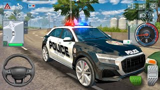 Policyjny SUV Audi zatrzymuje piratów drogowych - Police Simulator 2026 - Rozgrywka z gry samocho... screenshot 5
