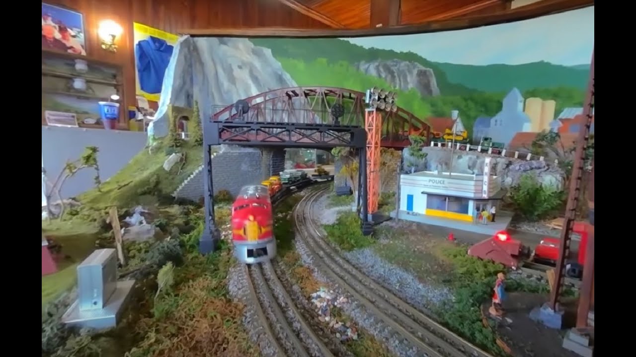 Model Train Displays at Hagerstown Model Railroad Museum 3D 180 VR