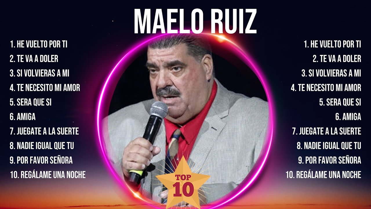 M a e l o   R u i z  2024 MIX ~ Top 10 Best Songs ~ Greatest Hits ~ Full Album