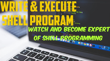 How to write and execute shell program | Addition of two numbers