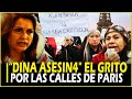 FRANCIA.RENUNCIA DINA AS3SIN4! El potente grito que retumba en las calles de Paris