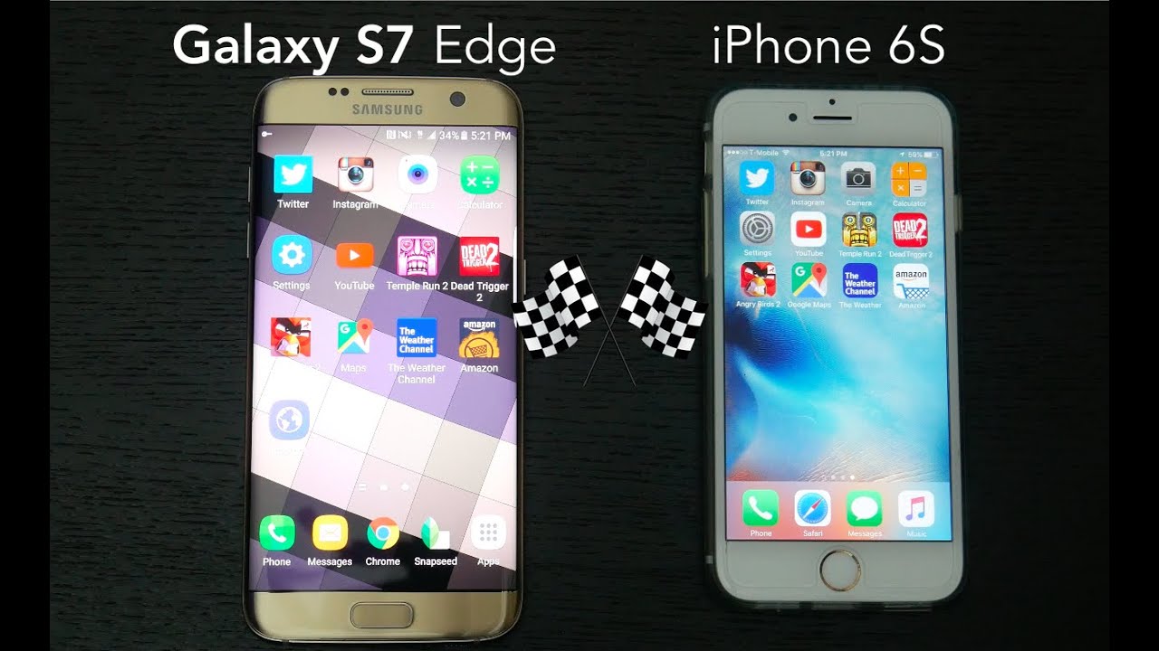 Samsung S7 Vs Iphone