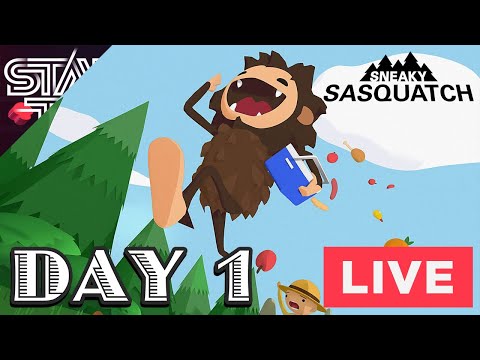 A Fresh New Start: Let's Play Together (Sneaky Sasquatch Day 1) - YouTube