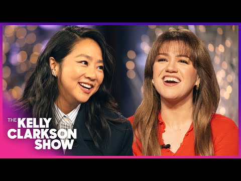 Stephanie Hsu & Kelly Clarkson Bond Over Being Short Queens