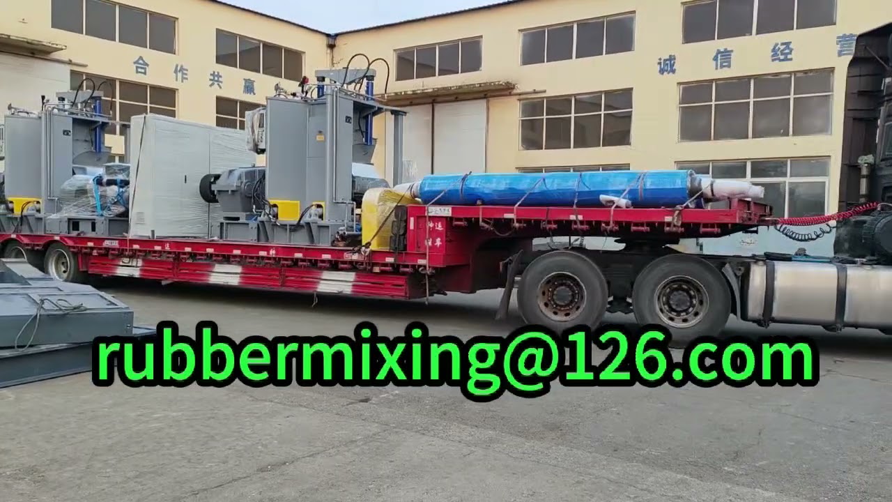 Taiwan client customized ordered most advanced 75L intermeshing rotor rubber kneader mixers