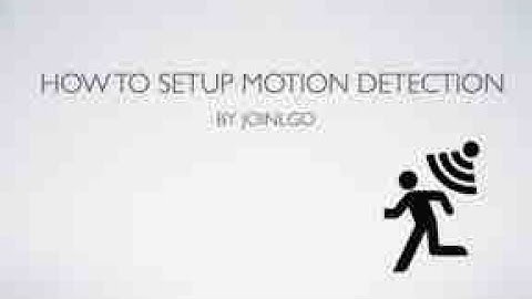 Menu Operation - how to setup Motion Detection Alarm on JOINLGO MDVR