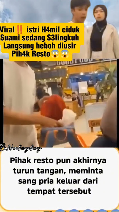 Ya Allah istri segitu cantiknya malah mau sama buntelan kadut 😤🤦🤦,mana lagi hamil jah4t banget bangðŸ˜