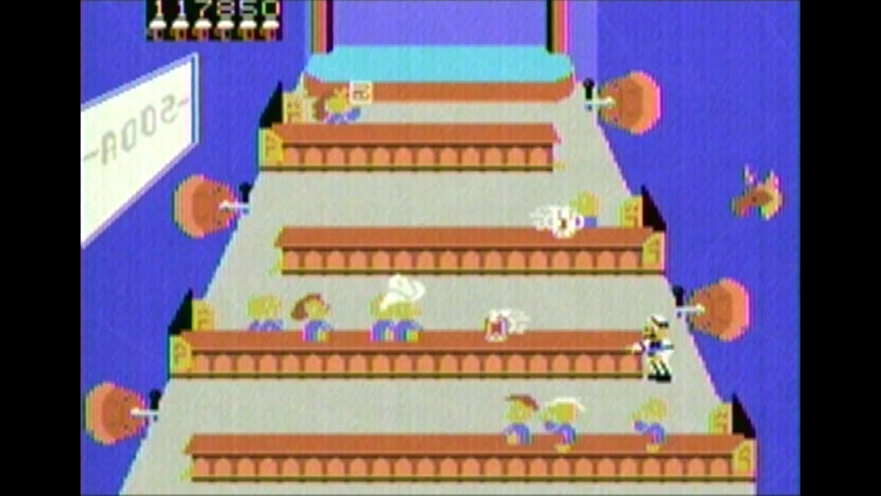 Root Beer Tapper Colecovision Gameplay Real Hardware - YouTube