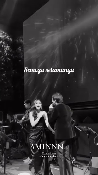 JANJI KITA - MAHALINI FT RIZKY FEBIAN (live) #storywa #storywa30detik #konserlive #janjikita