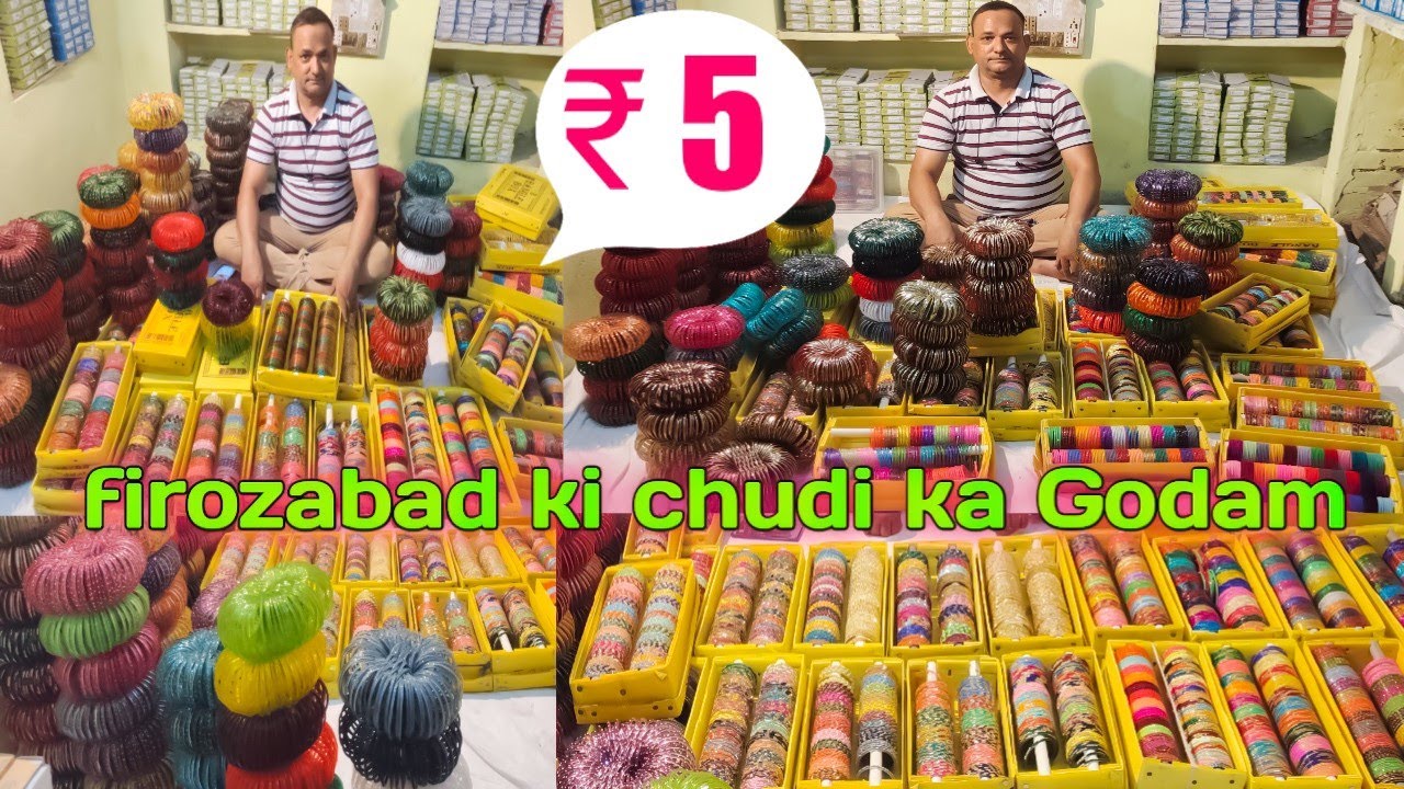 Zeeshan Bengles store || firozabad glass bangles factory, firozabad glass bangles manufacturers ||