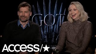 Nikolaj CosterWaldau & Gwendoline Christie Prove Their 'GoT' Connection Is The Real Deal | Access