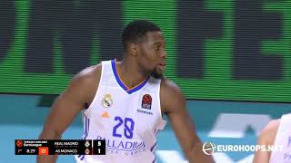 Real Madrid-As Monaco 94-86 Guerschon Yabusele 18 Points