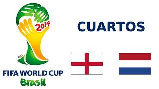 Mundial 2014 -|- Cuartos - Inglaterra vs. Países Bajos