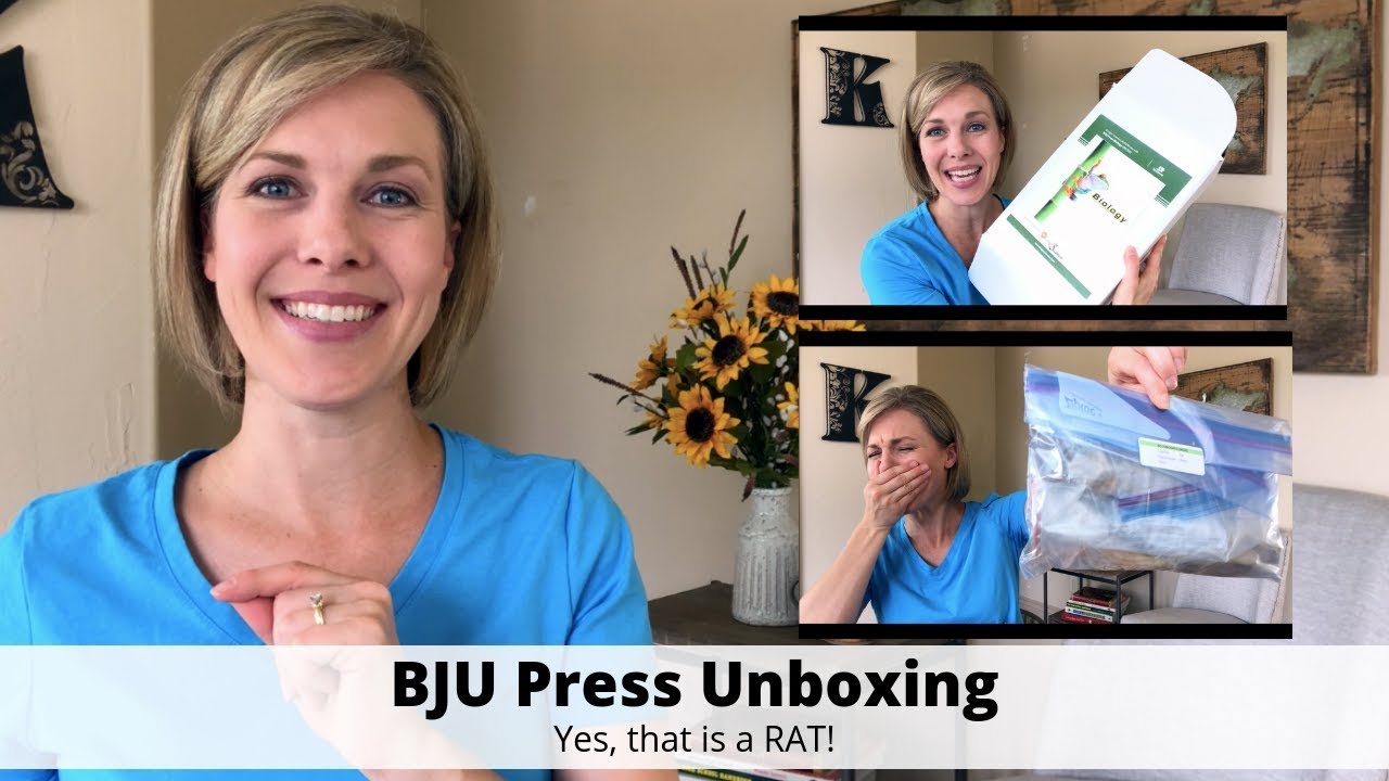 BJU Press Unboxing YouTube