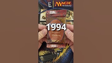 Opening a $320 Foreign Black Border Booster (German) from 1994 #mtg #magicthegathering