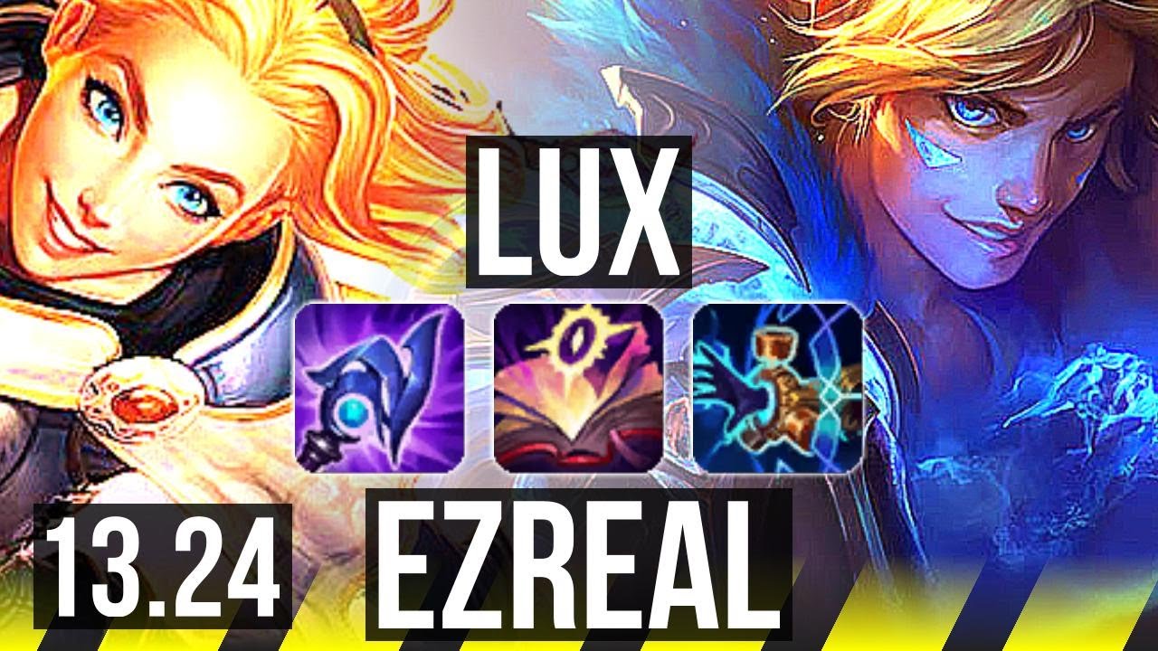 LUX & Ashe vs EZREAL & Sona (ADC) | Rank 5 Lux, 17/2/3, 6 solo kills | BR Challenger | 13.24