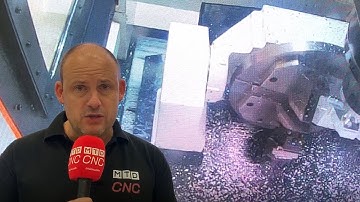 New CV5-500 from MAZAK - We filmed it cutting today