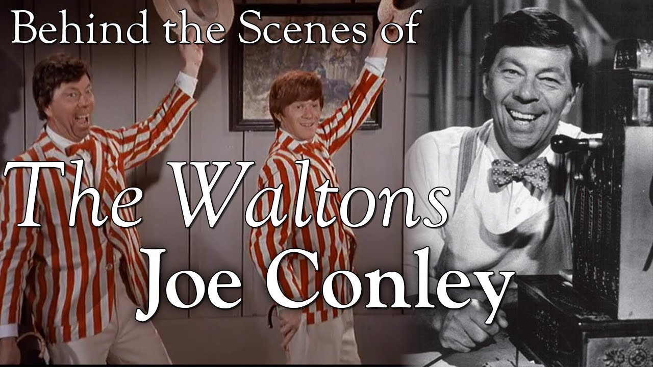 The Waltons - Joe Conley  - behind the scenes with Judy Norton