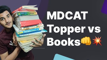 How to manage MDCAT books in just 3 months? |@MuhammadAli0001