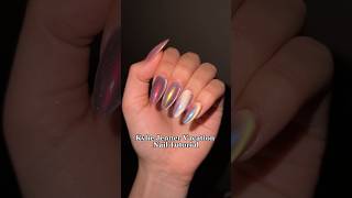 Kylie Jenner Vacation Nail Tutorial #nails #chromenails #cateyenails #dailycharme