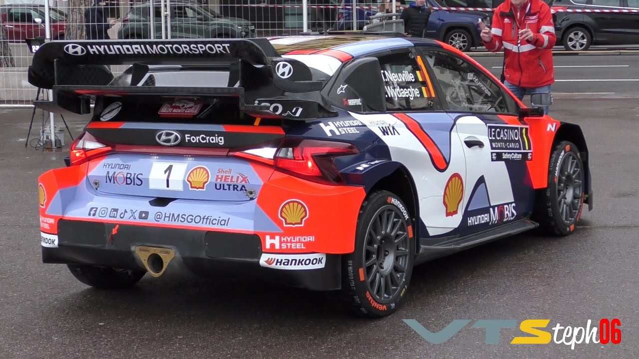 Rallye Monte Carlo 2025 - Service Park and Start Monaco - VTSteph06