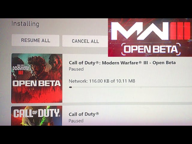 When does Modern Warfare 3 beta pre-load go live on PC and Xbox? Release  dates and times for all regions