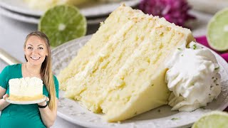 A Cake Inspired by Key Lime Pie