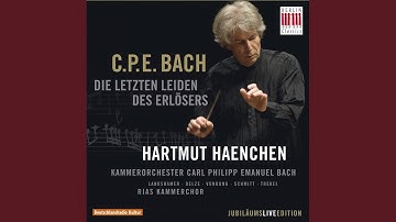 Die letzten Leiden des Erlösers, Wq. 233: No. 19B, "Heiliger Schöpfer, Gott!"