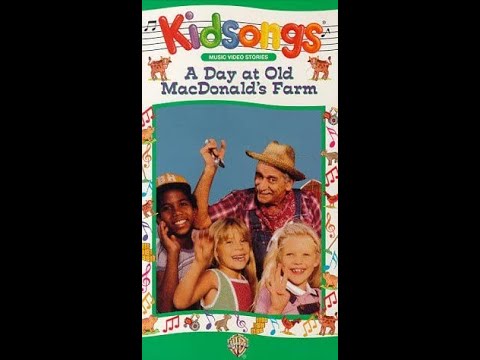Kidsongs - A Day at Old MacDonald's Farm (1995 Release ver) (VHS)
