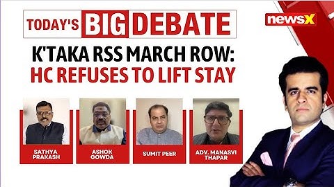 Amid RSS March Dispute, Karnataka HC Dismisses Govt