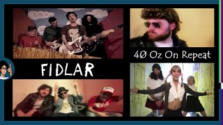 FIDLAR - 40 oz On Repeat (Lyrics Video) // Letra en español