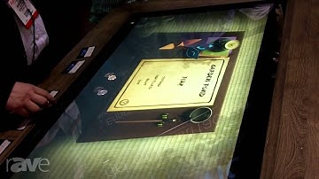 InfoComm 2013: MultiTouch Demos the SUR40 Interactive Display Software Compatibility