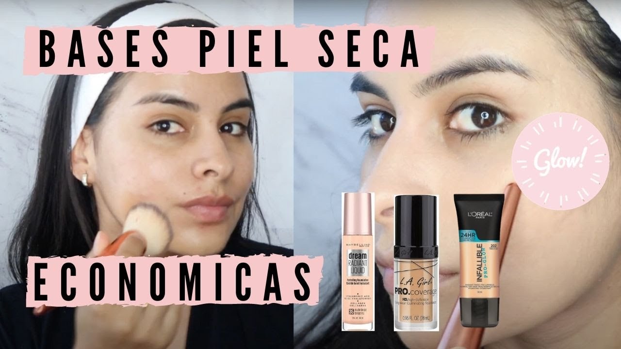 BASES DE FARMACIA ECONÓMICAS PARA PIEL SECA EFECTO ILUMIANDOR | Natural Glam-Makeup -