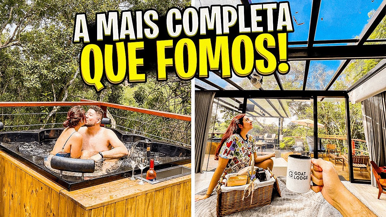 Cabana de VIDRO no interior de SP 🤩 - Chalé Romântico em Ibiúna