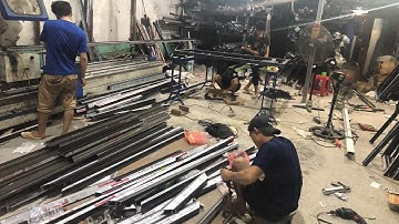 Xưởng sản Xuất cửa nhôm xingfa Nhập Khẩu Tem Đỏ Quảng Đông | Dũng Nhôm Kính