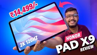 Honor Pad X9 Unboxing & Review - BEST Tablet with 2K Display Under 15000!